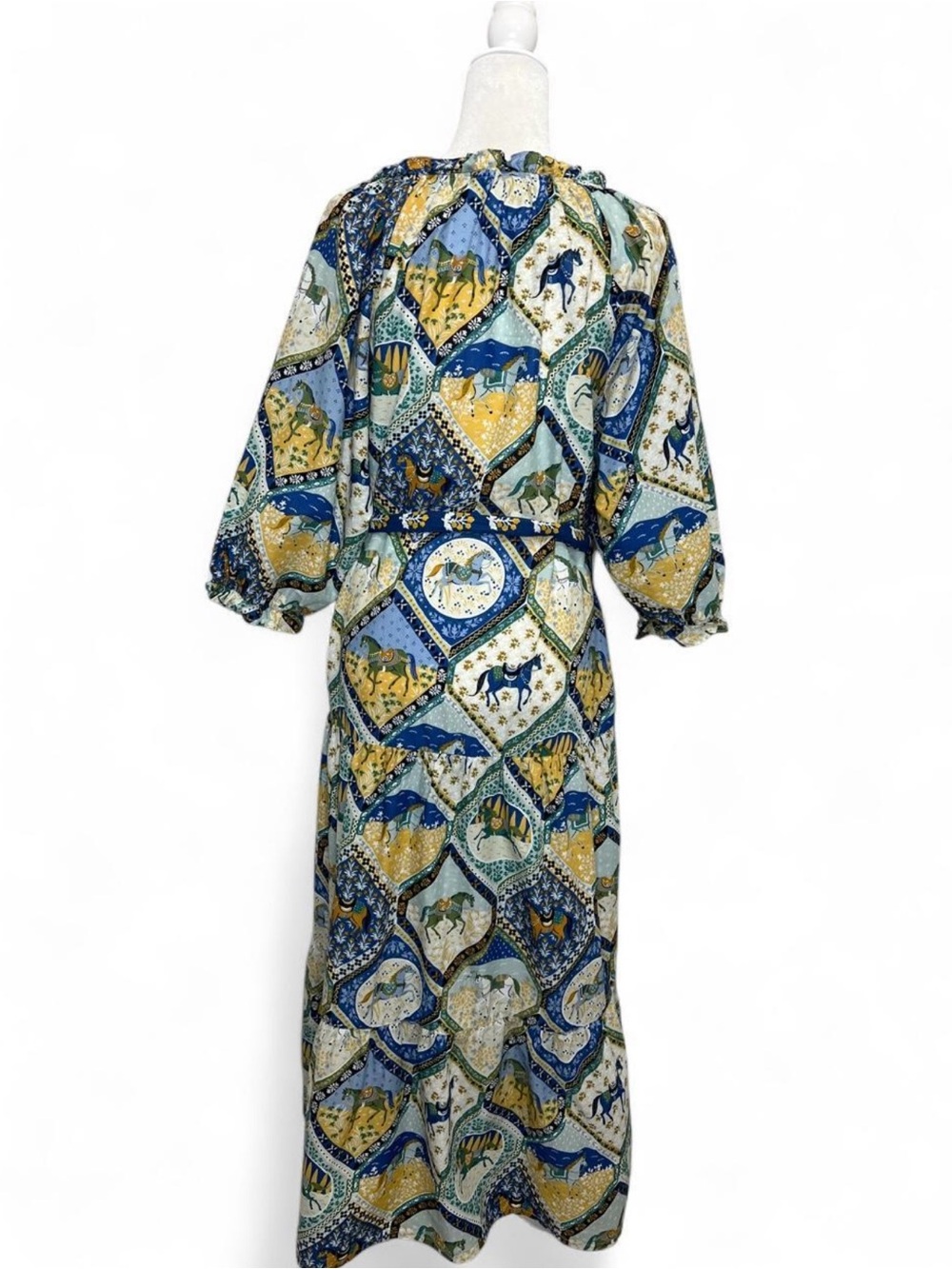 Printfresh "The Devon Dress in High Horse" Size Large. See description - Picture 3 of 11